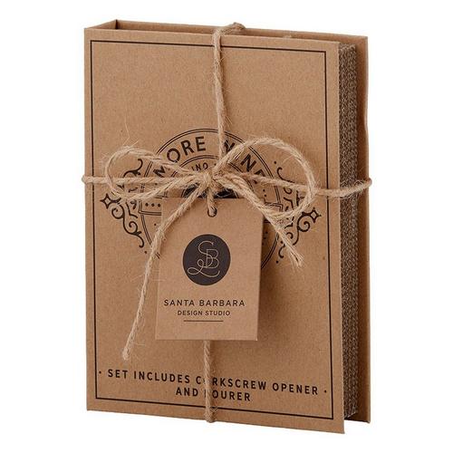 Santa Barbara Design Wine Stopper Book Box - More Wine Please - Primary Image