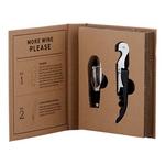 Santa Barbara Design Wine Stopper Book Box - More Wine Please - Thumbnail 3 of 5