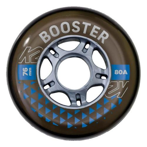K2 Booster Inline Skate Wheel 8 Pack with ILQ 5 Bearings - Primary Image