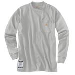 Men's Carhartt Flame-Resistant Force Cotton Long Sleeve T-Shirt - Thumbnail 2 of 2