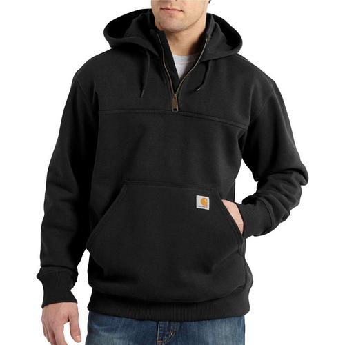 Men's Carhartt Rain Defender Loose Fit Heavyweight 1/4 Zip Hoodie - Primary Image