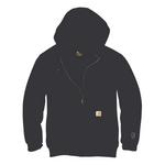 Men's Carhartt Paxton Rain Defender Full Zip Hoodie - Thumbnail 2 of 3