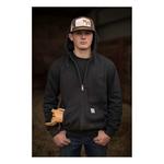 Men's Carhartt Paxton Rain Defender Full Zip Hoodie - Thumbnail 3 of 3