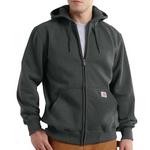 Men's Carhartt Paxton Rain Defender Full Zip Hoodie - Thumbnail 1 of 2
