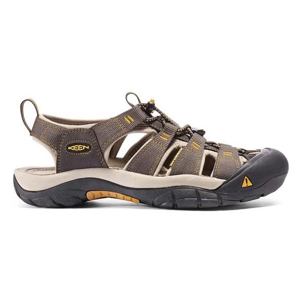 Men's KEEN Newport H2 Water Hiking Sandals 10 Raven/Aluminum