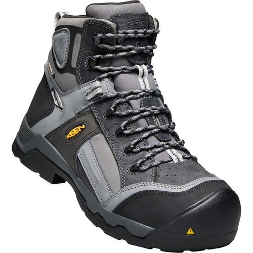 Men's KEEN Utility Davenport 6 Inch Insulated Waterproof Composite Toe Hiking Boots - Primary Image