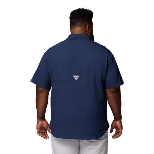 Chemise Columbia Tamiami PFG Manches Courtes - Homme - Bleu Sarcelle - Taille XL - Neuve