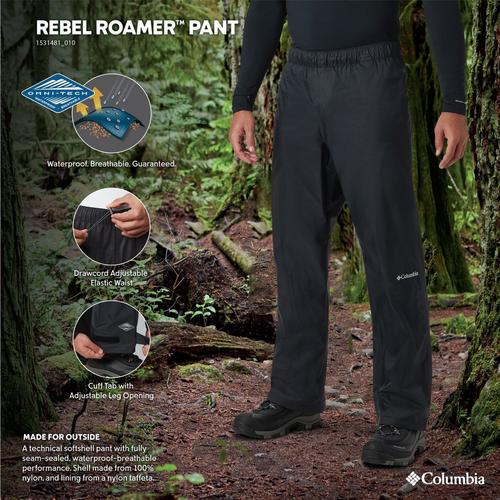 Men's Columbia Rebel Roamer Rain Pants - Primary Image
