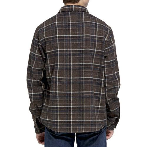 Men's Hallstatt Apparel Wool Brawny Plaid Long Sleeve Button Up Shirt - Primary Image