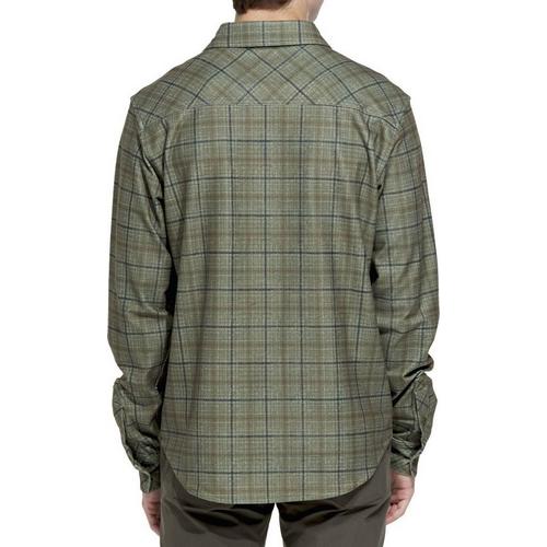 Men's Hallstatt Apparel Super Soft Plaid Long Sleeve Button Up Shirt - Primary Image