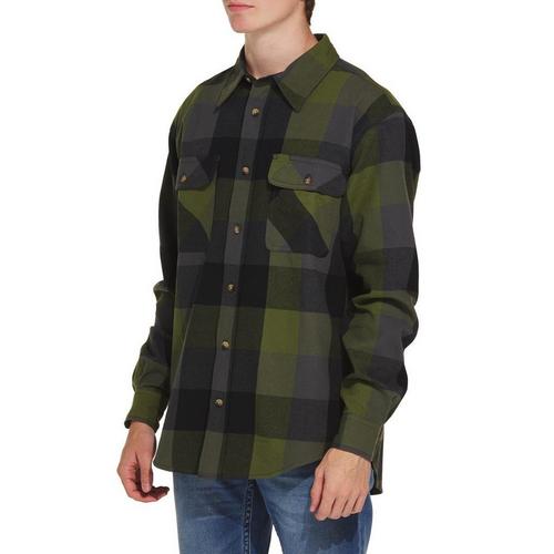 Men's Hallstatt Apparel Double Pocket Long Sleeve Flannel - Primary Image