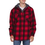 Men's Hallstatt Apparel Quilt Lined Hooded Fleece Jacket - Thumbnail 1 of 3