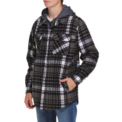 Men's Hallstatt Apparel Quilt Lined Hooded Fleece Jacket - Primary Image