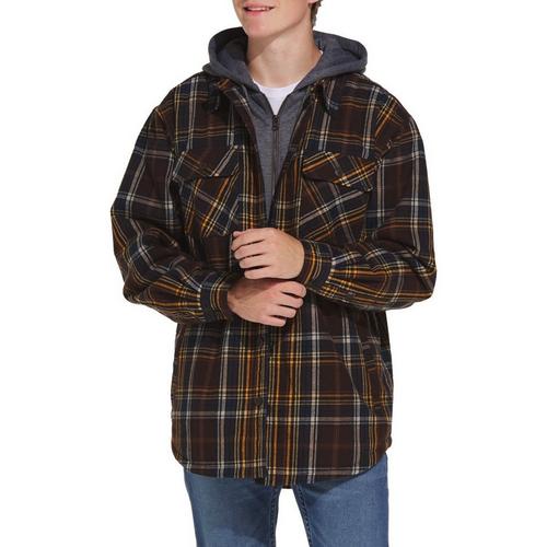 Men's Hallstatt Apparel Quilt Lined Hooded Fleece Jacket - Primary Image
