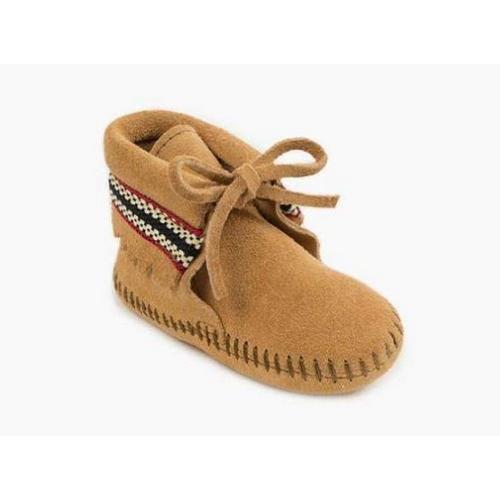 Toddler Minnetonka Braid Bootie Slippers - Primary Image