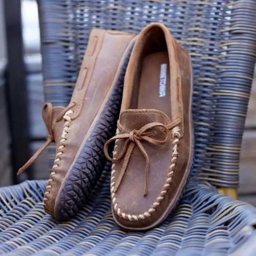 Minnetonka Tie Tread Slippers - Primary Image