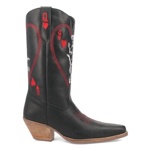 Women's Dingo Queen A Hearts Western Boots - Primary Image