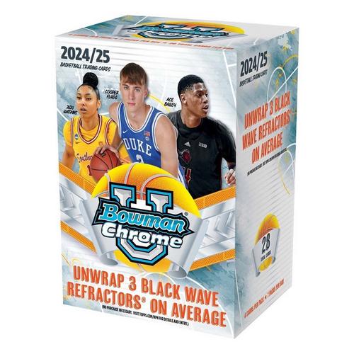 2024-25 Bowman University Chrome NBA Basketball Blaster Box - Primary Image