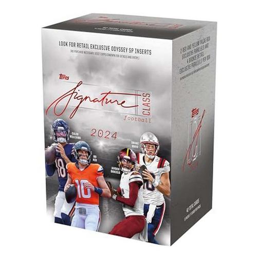 2024 Topps Signature Class Football Blaster Box - Primary Image