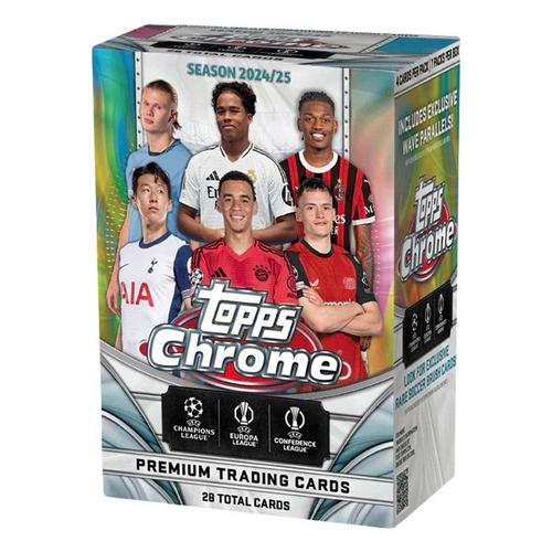 2024-25 Topps Chrome UEFA Club Competitions Blaster Box - Primary Image