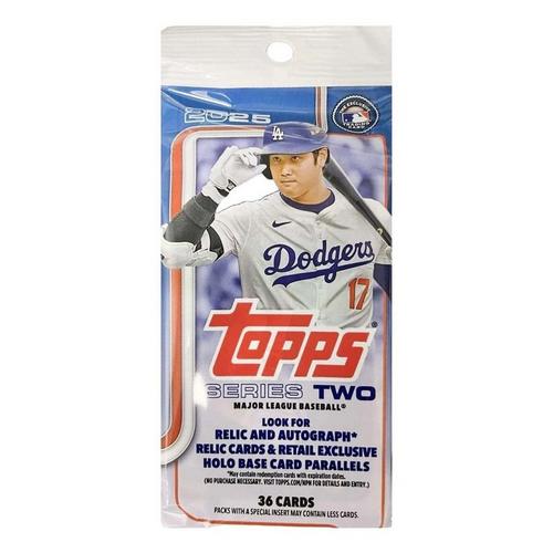 2025 Topps MLB Series Two Baseball Trading Cards Fat Pack - Primary Image