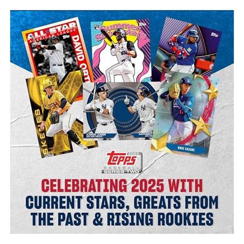 2025 Topps MLB Series Two Baseball Trading Cards Fat Pack - Primary Image