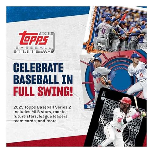 2025 Topps MLB Series Two Baseball Trading Cards Fat Pack - Primary Image
