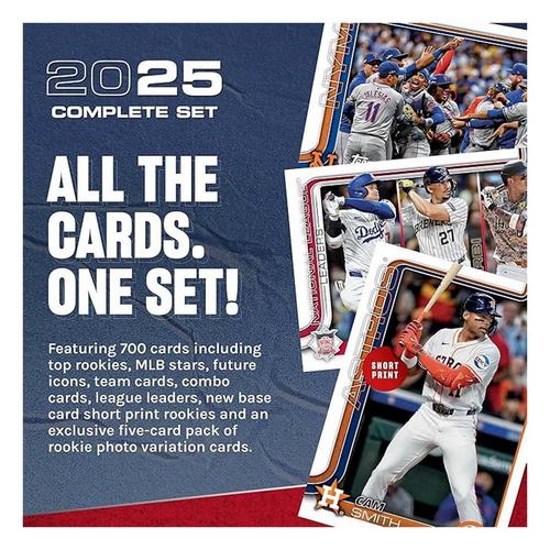 2025 Topps MLB Complete Sets Baseball Retail Box - Primary Image