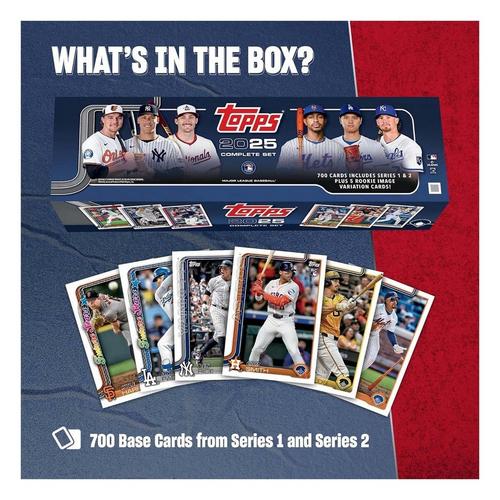 2025 Topps MLB Complete Sets Baseball Retail Box - Primary Image