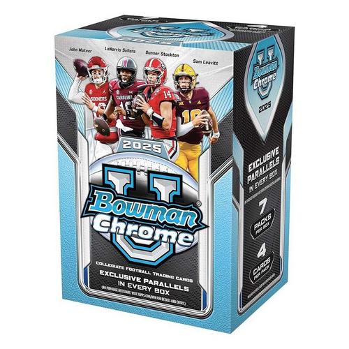 2025 Bowman University Chrome Football Value Box - Primary Image