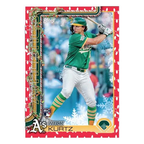 2025 Topps Holiday Baseball Trading Card Tin - Primary Image