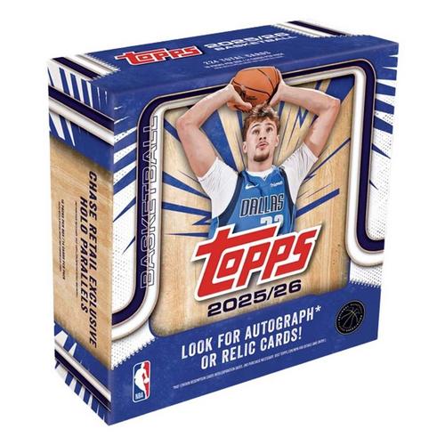 2025-26 Topps Flagship Basketball Trading Card Mega Box - Primary Image
