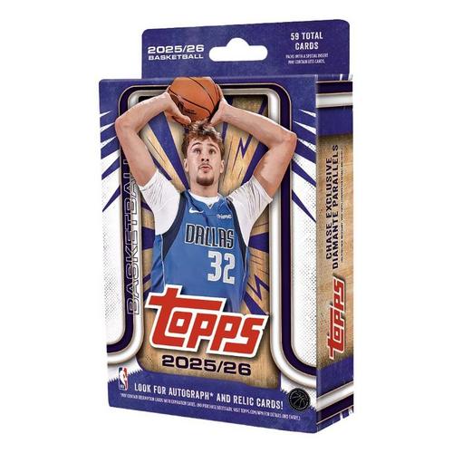 2025-26 Topps Flagship Basketball Trading Card Hanger Box - Primary Image