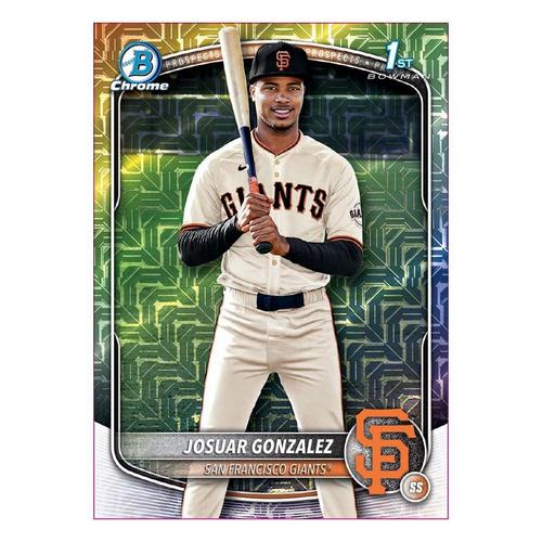 2025 Topps Bowman Chrome Baseball Trading Card Mega Box - Primary Image
