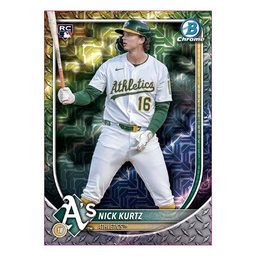 2025 Topps Bowman Chrome Baseball Trading Card Mega Box - Primary Image