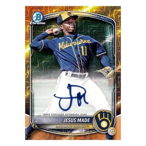 2025 Topps Bowman Chrome Baseball Trading Card Mega Box - Primary Image