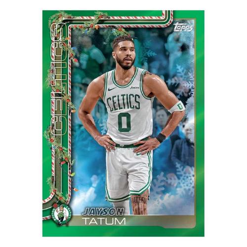 2025 Topps Holiday NBA Trading Card Mega Box - Primary Image