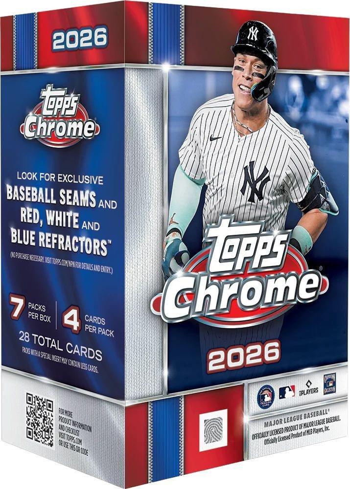 2026 Topps Chrome Baseball Trading Card Blaster Box | SCHEELS.com