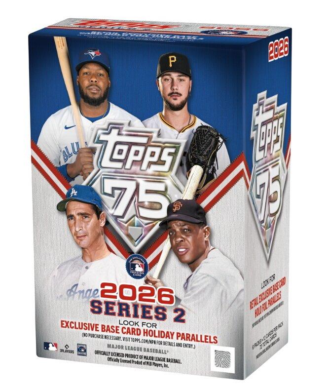 2026 Topps Series 2 MLB Trading Card Value Box