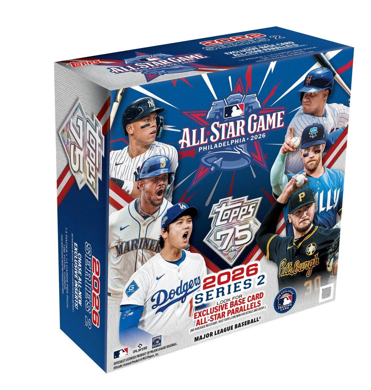2026 Topps MLB Baseball Series 2 All-Star Game Mega Box