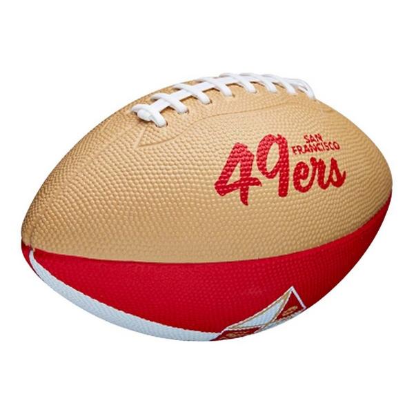 Wilson San Francisco 49ers Mini Retro Football
