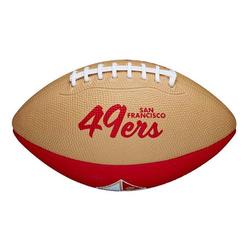 Wilson San Francisco 49ers Mini Retro Football - Primary Image
