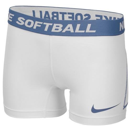 Youth Girls' Nike DRI-Fit Softball Sliding Compression Shorts - Primary Image