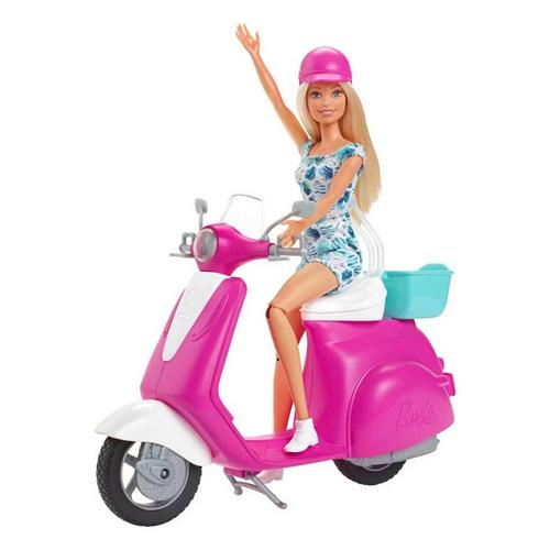 Barbie Doll with Scooter - Primary Image