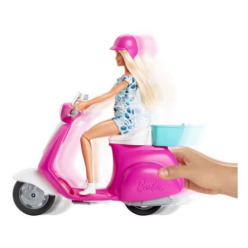 Barbie Doll with Scooter - Primary Image