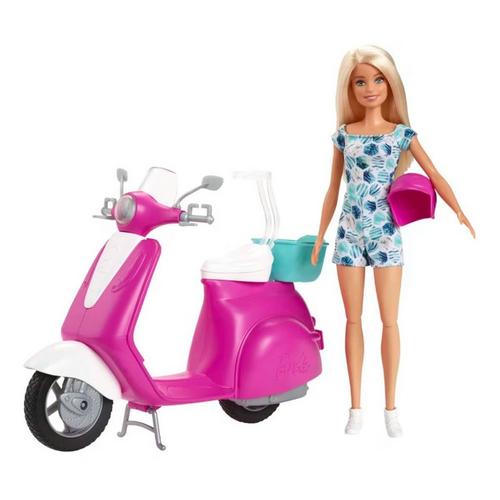 Barbie Doll with Scooter - Primary Image