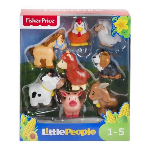 Fisher Price Farm Animal Friends 8-Piece Set - Primary Image