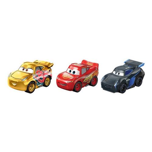 Disney Pixar Cars Mini Racers 3-Pack (Styles May Vary) - Primary Image
