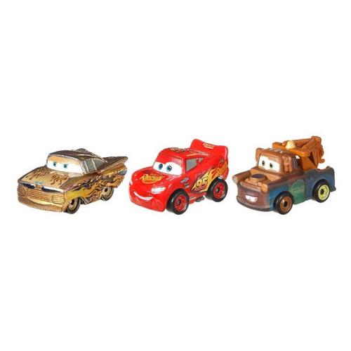 Disney Pixar Cars Mini Racers 3-Pack (Styles May Vary) - Primary Image