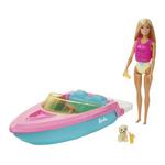 Barbie Doll and Boat - Thumbnail 1 of 4